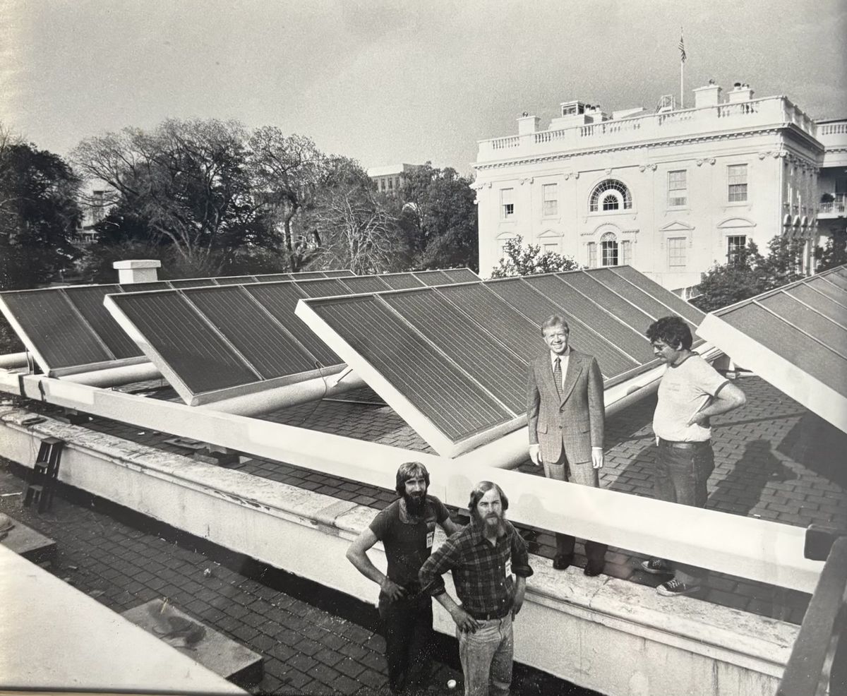 Local power: Norfolk’s link to Jimmy Carter’s White House solar panels