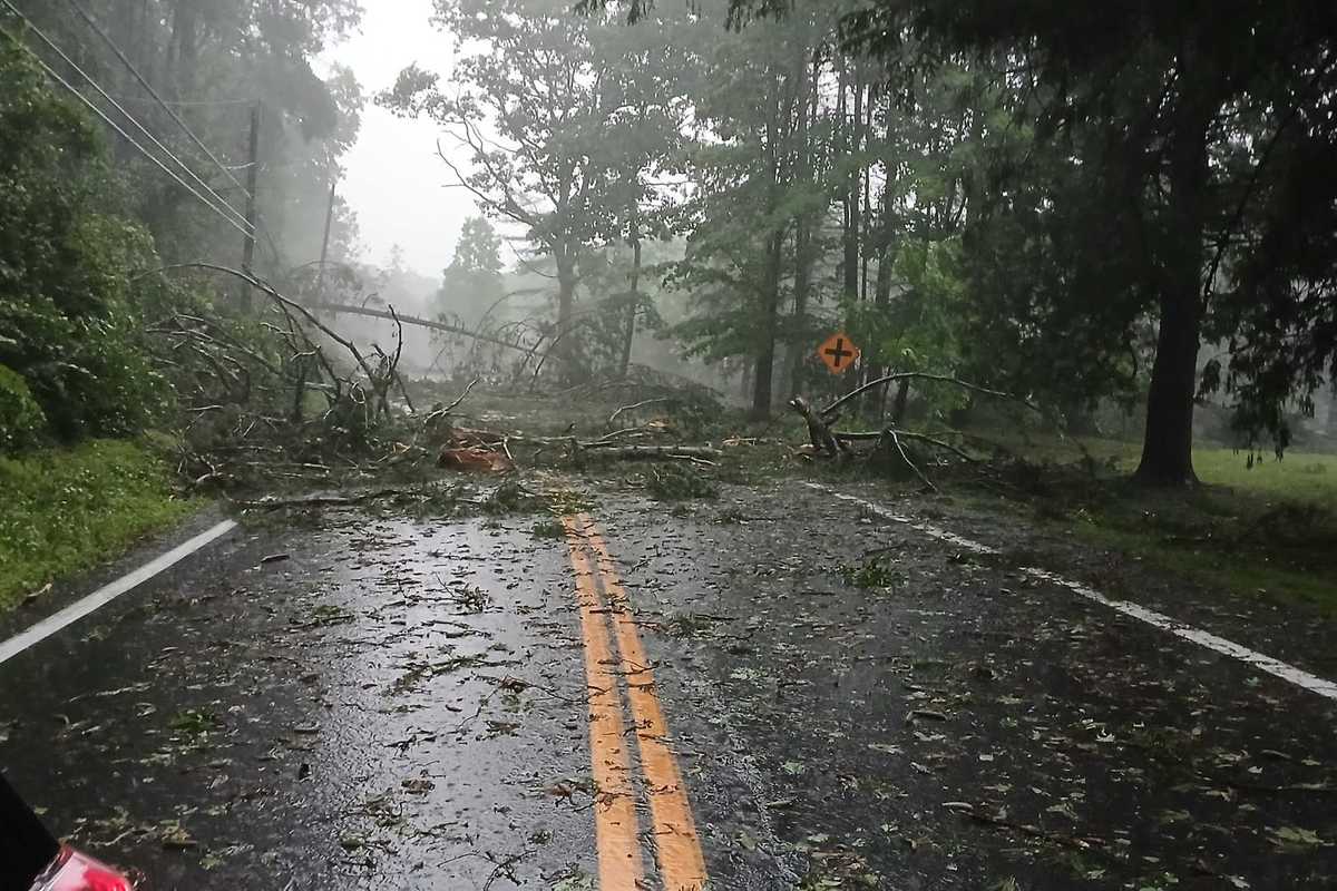 Storms rip through Northwest Corner on July 4, stranding travelers, closing roads and knocking out power