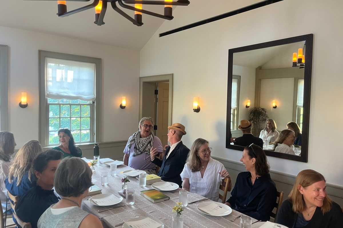 Books, dinner and thoughtful dialogue at literary salon at Swyft