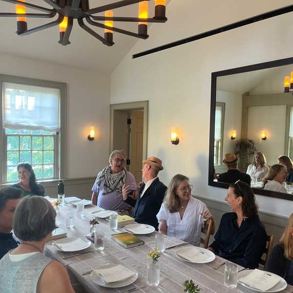 Books, dinner and thoughtful dialogue at literary salon at Swyft
