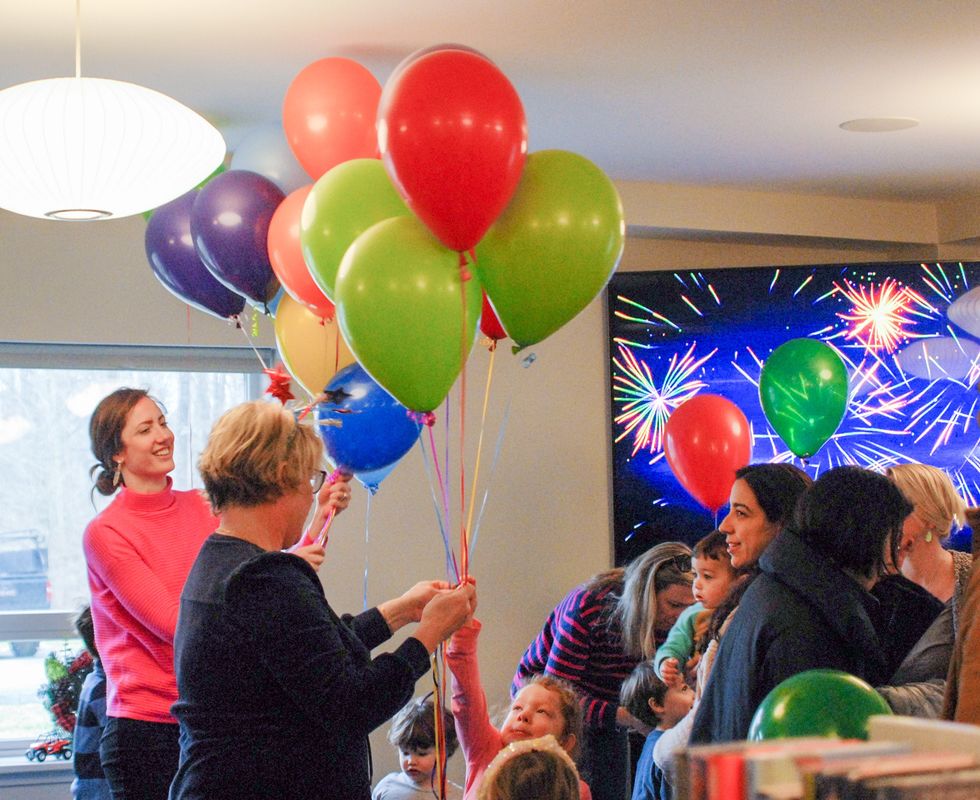 Scoville Library’s ‘Noon Year’s Eve’ party for young revelers