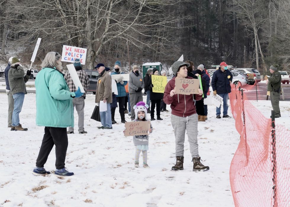 Seeing the forest and the trees in a multi-layered protest against DEEP actions