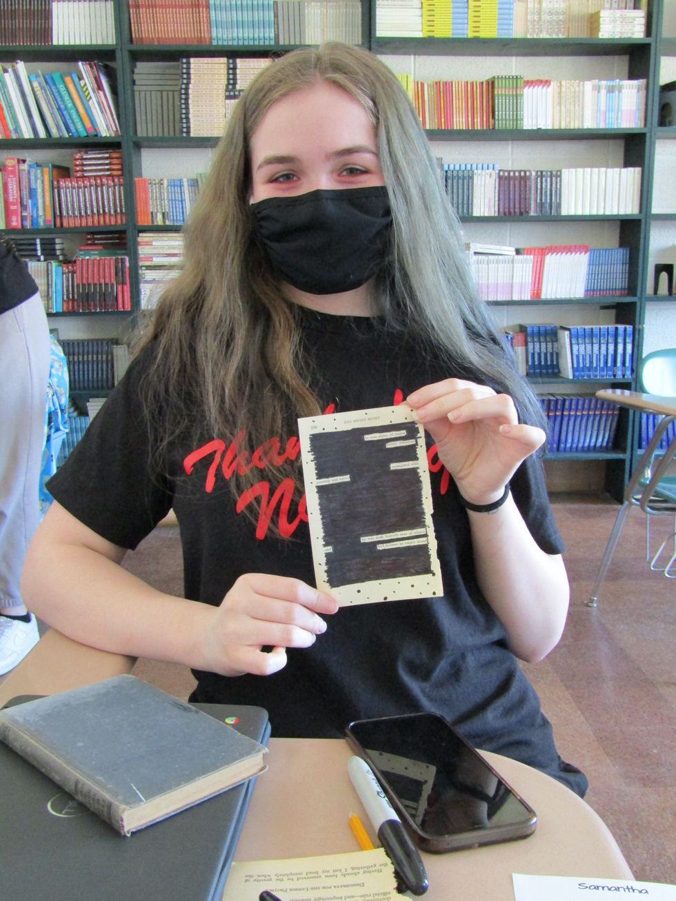 Students focus on classic art form during World Poetry Day