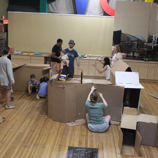 Cardboard kingdoms: the art of building box forts