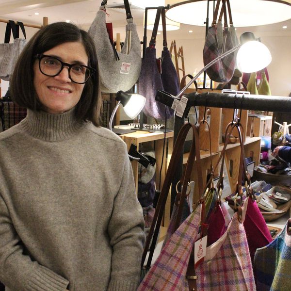 Artisans sell handmade goods for Christmas shoppers