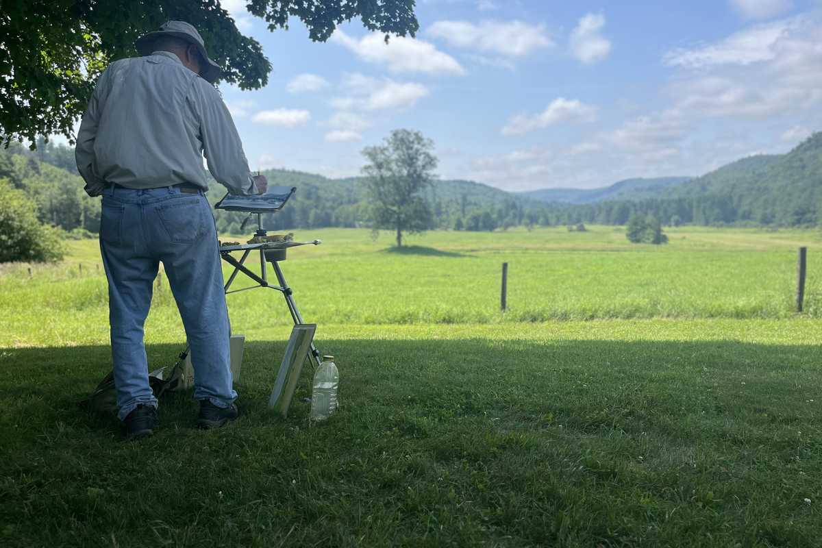 Local artist offers plein-air painting class in Coltsfoot Valley