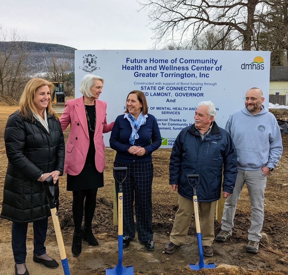 Health center construction begins in North Canaan