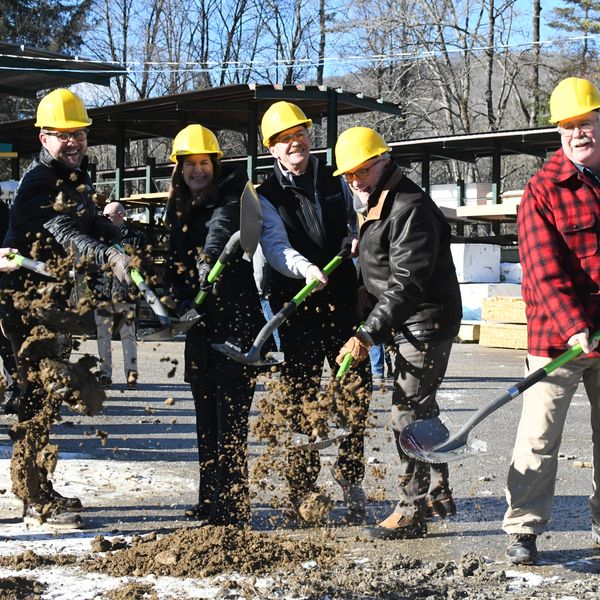 Northeast Building construction begins 11 years after fire
