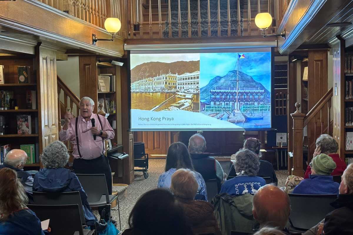 Book talk brings true tale of tragedy and resilience in the Chinese diaspora to Hotchkiss Library