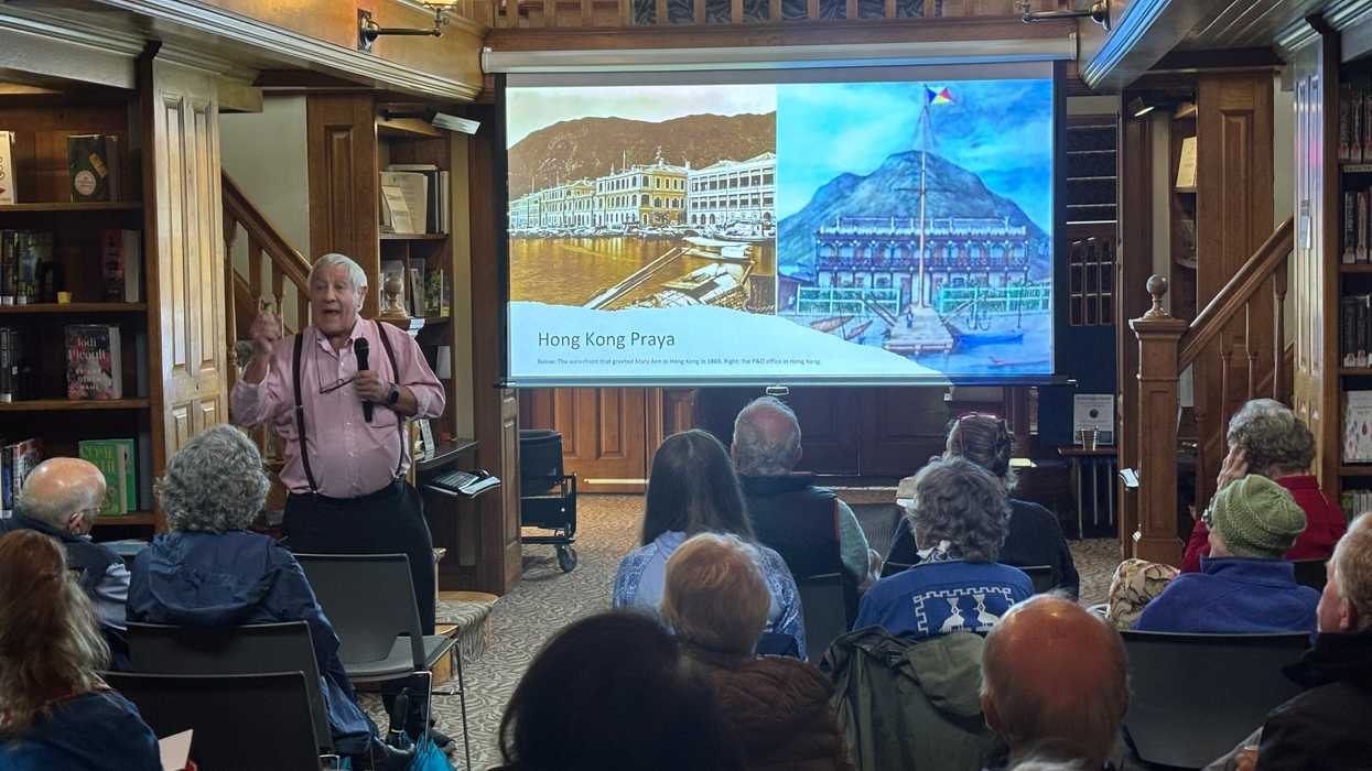 Book talk brings true tale of tragedy and resilience in the Chinese diaspora to Hotchkiss Library