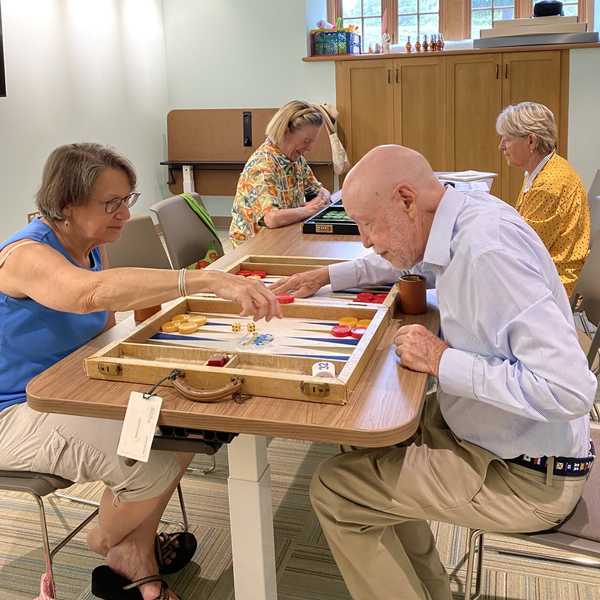 Backgammon series begins at Hotchkiss Library of Sharon