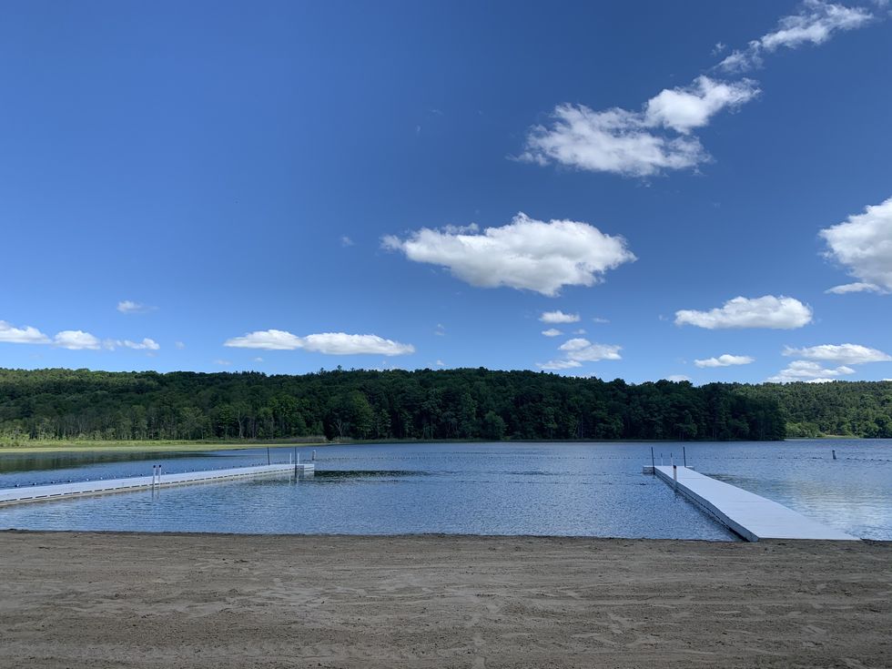 Public spaces and beaches in the area start to open for summer