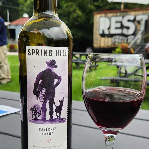 Unwinding with wine at Spring Hill