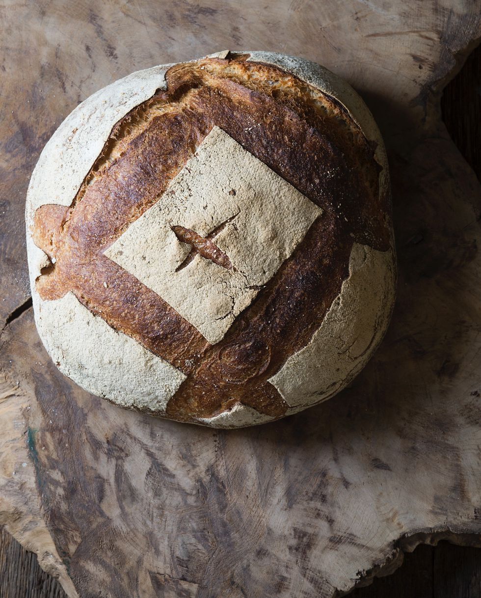 Baking bread with the master, in a Zoom talk