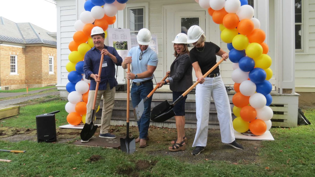 Sharon breaks ground on new affordable homes ahead of housing summit