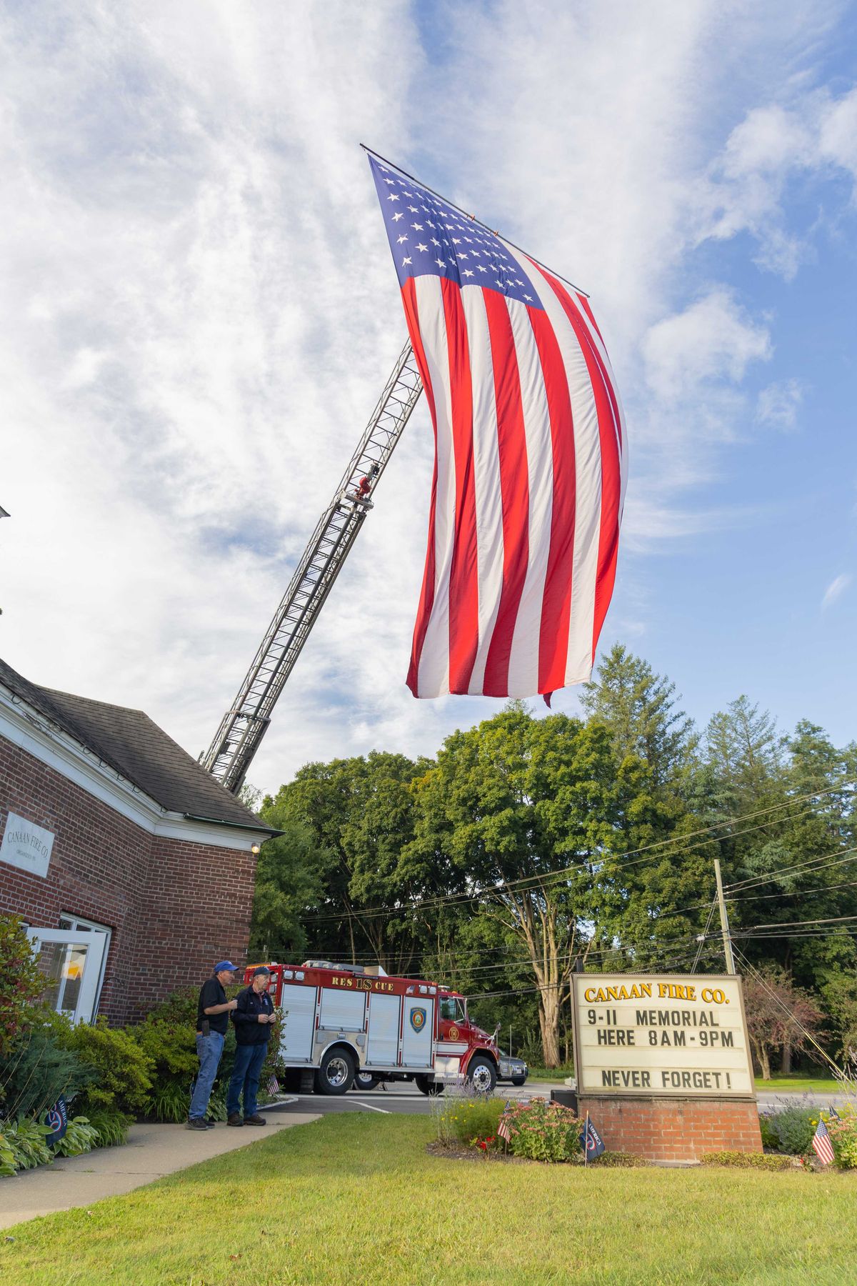 North Canaan marks Sept. 11 with reading of victims’ names