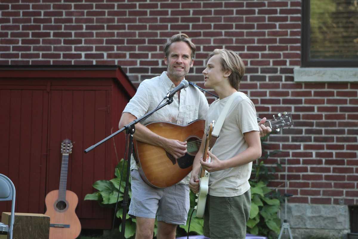 Open mic night in Falls Village