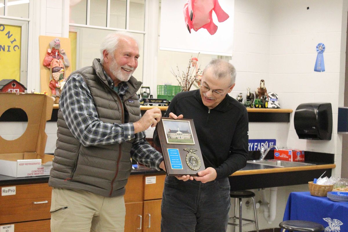 Ag-Ed Council discusses farming, honors Herrington