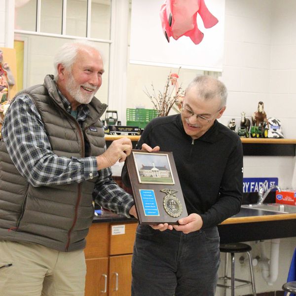 Ag-Ed Council discusses farming, honors Herrington