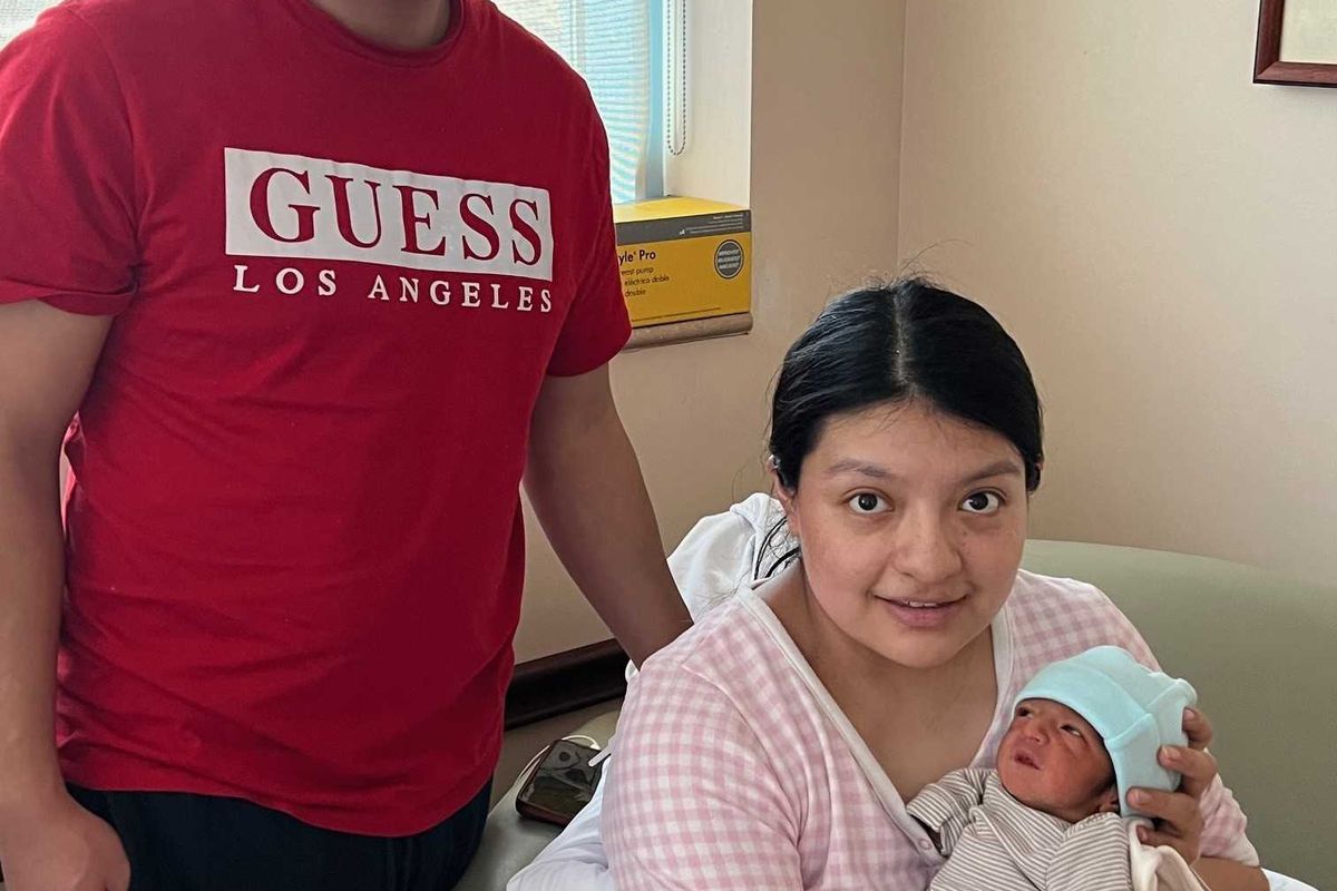 Sharon Hospital marks first babies of 2026