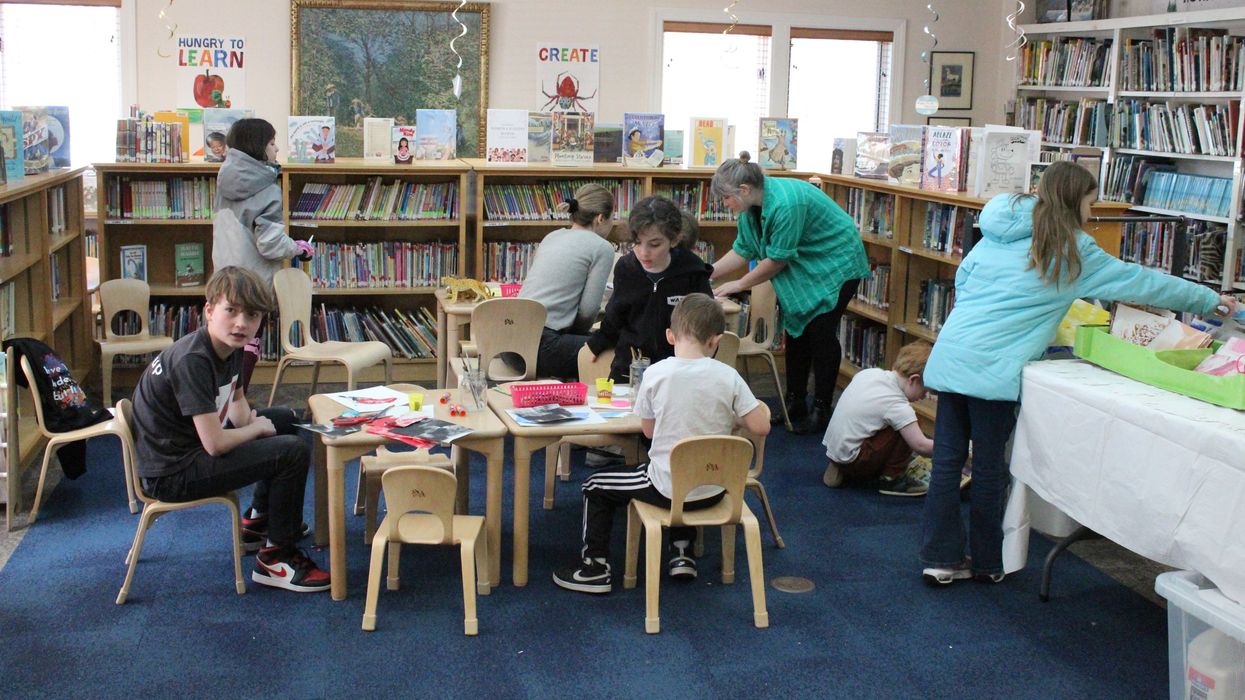 Creative juices flow at Hunt Library for young artists’ workshop