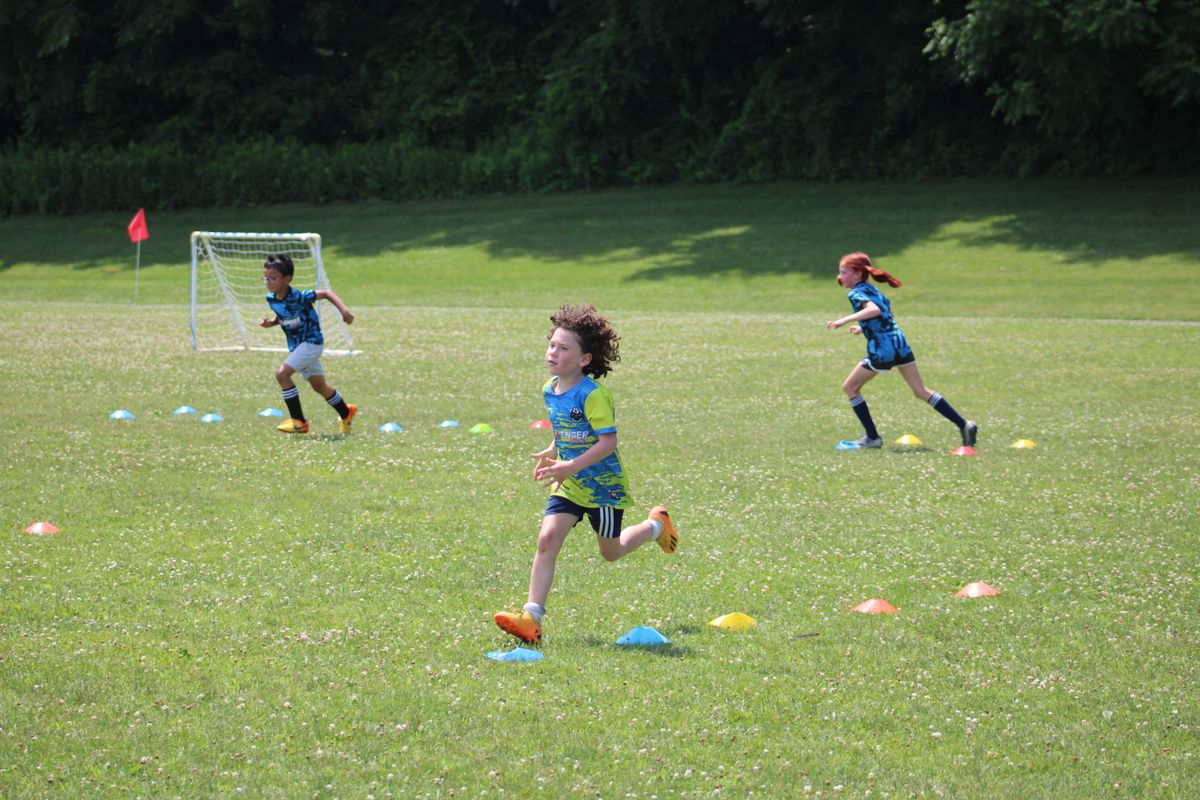 Skills, drills and thrills at soccer camp