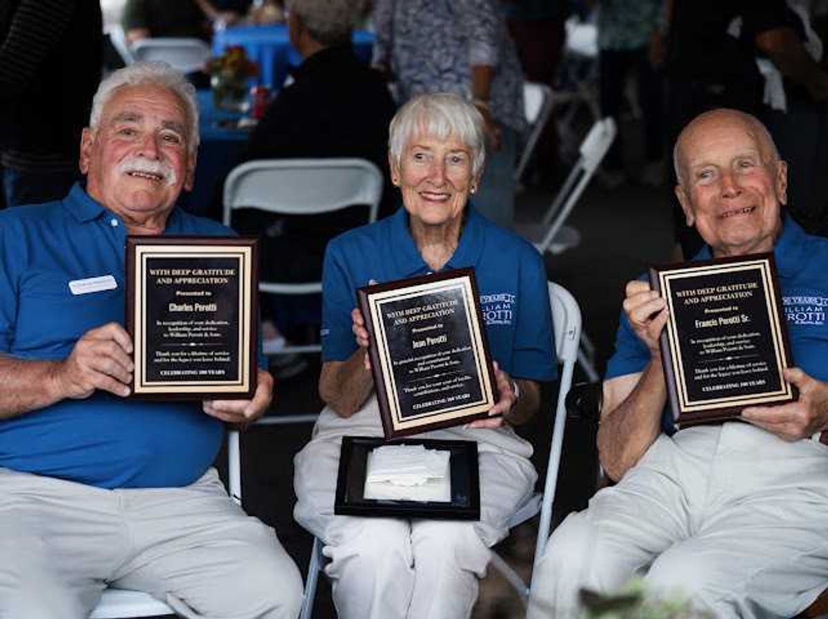 Hundreds turn out to celebrate Perotti & Sons’ centennial