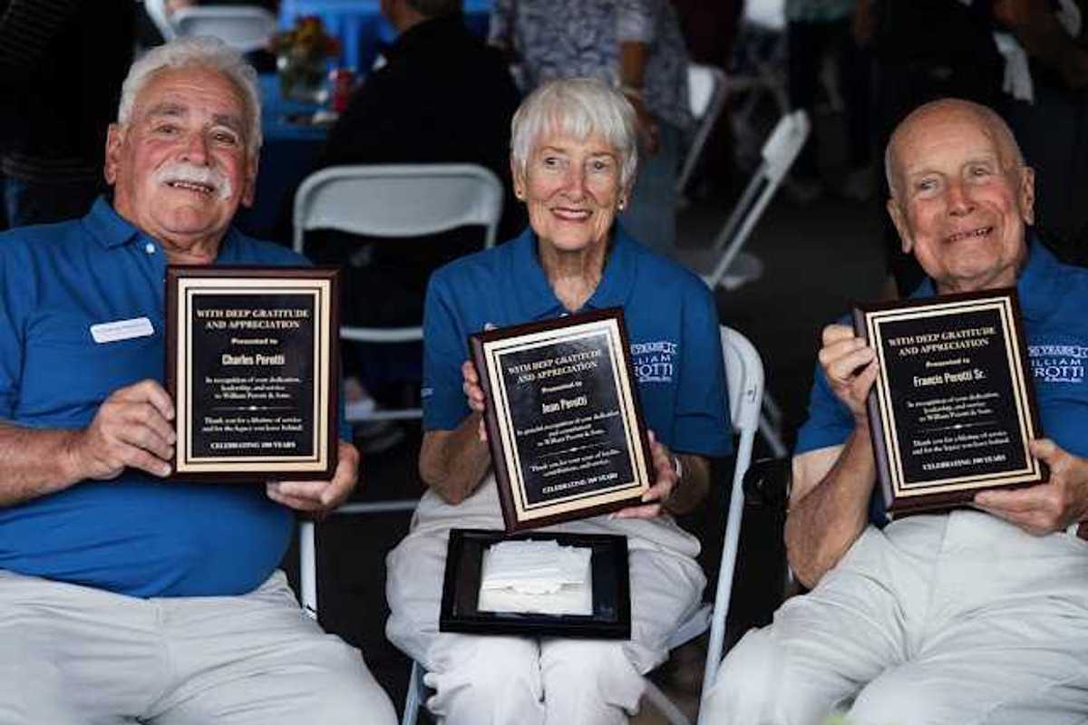 Hundreds turn out to celebrate Perotti & Sons’ centennial