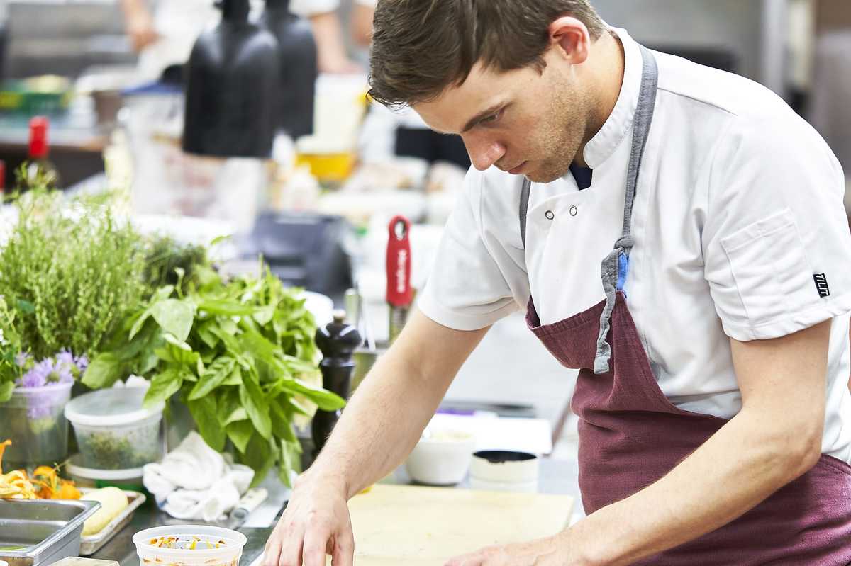 Inside Troutbeck's kitchen