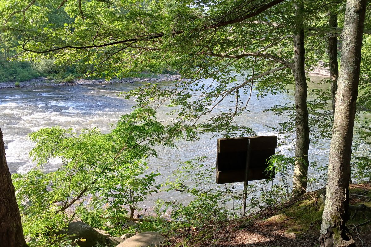 Reporting remote from riverside