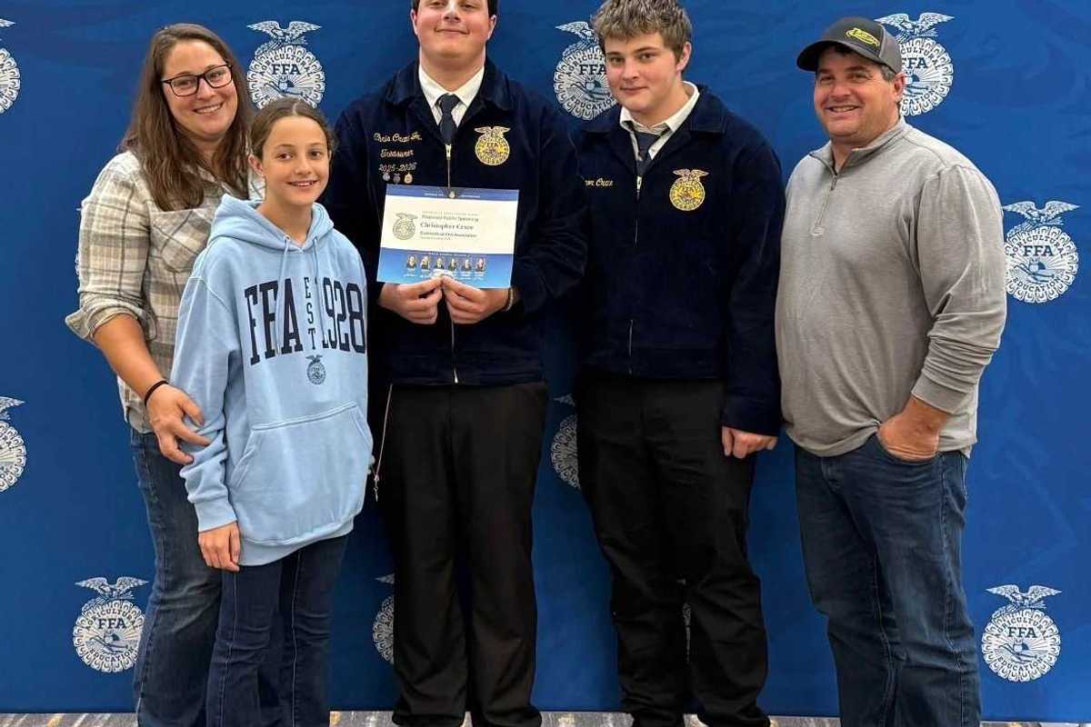 HVRHS graduate earns silver at FFA National Convention