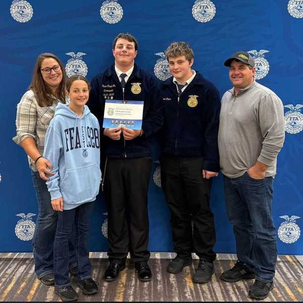HVRHS graduate earns silver at FFA National Convention