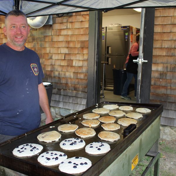 Pancake party at SVAS