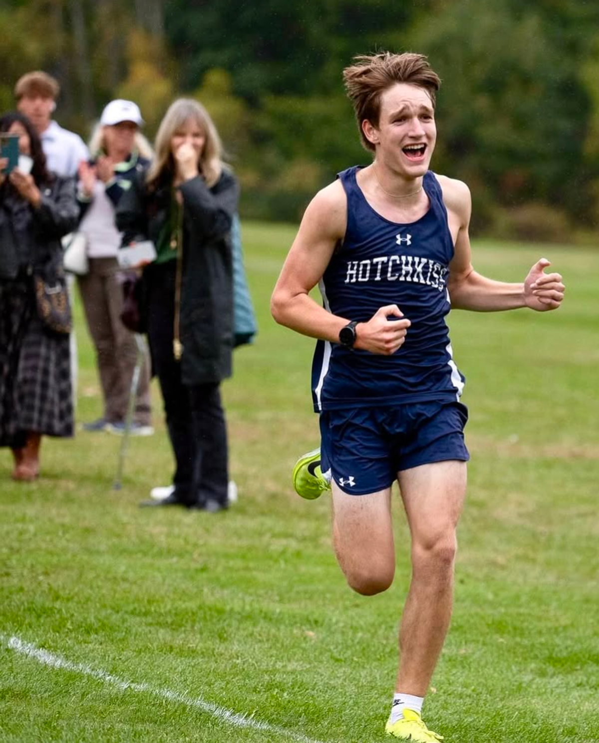 Copey Rollins breaks Hotchkiss 5K course record