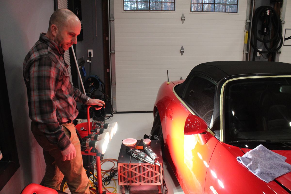 Detective turned detailer makes sports cars shine