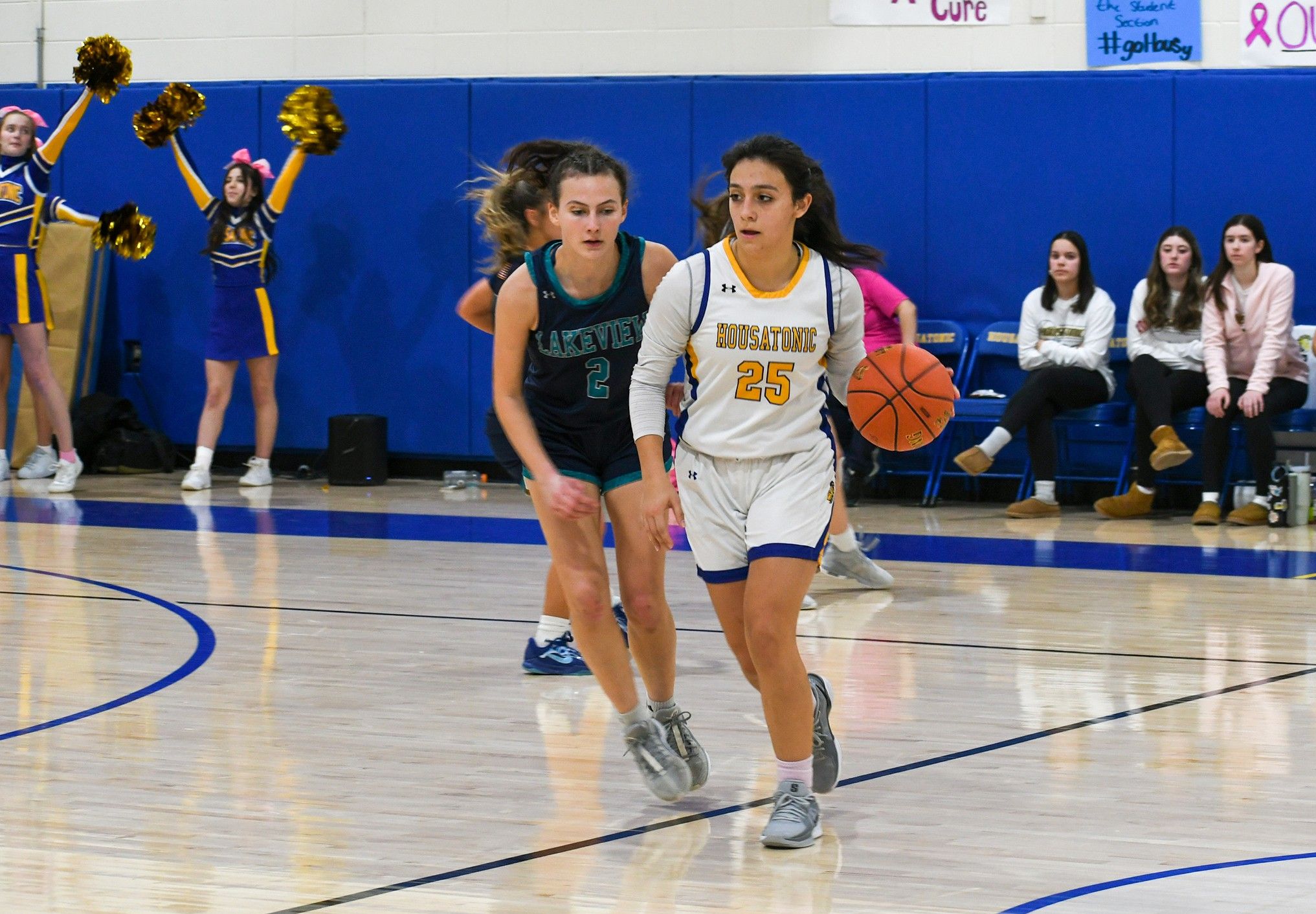 Housy girls triumph 59-43