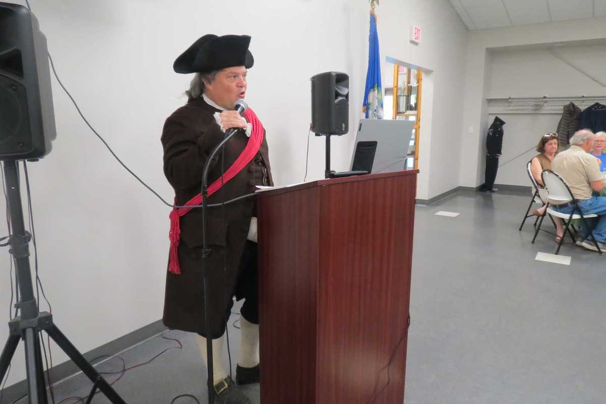 Historian brings Revolutionary War-era Canaan to life