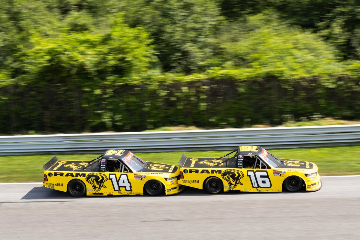 Thousands pack Lime Rock for NASCAR Truck Series return