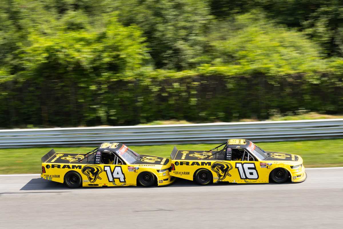 Thousands pack Lime Rock for NASCAR Truck Series return