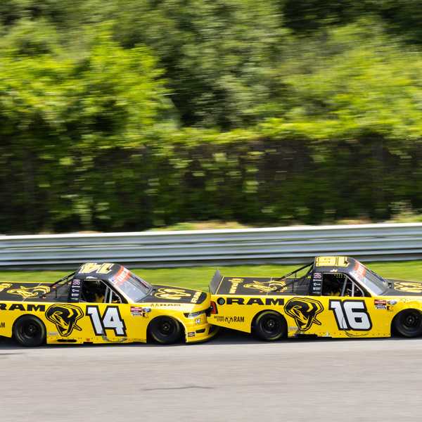 Thousands pack Lime Rock for NASCAR Truck Series return