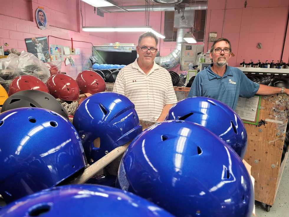 Stadium System Tackles the Task of Reconditioning Helmets