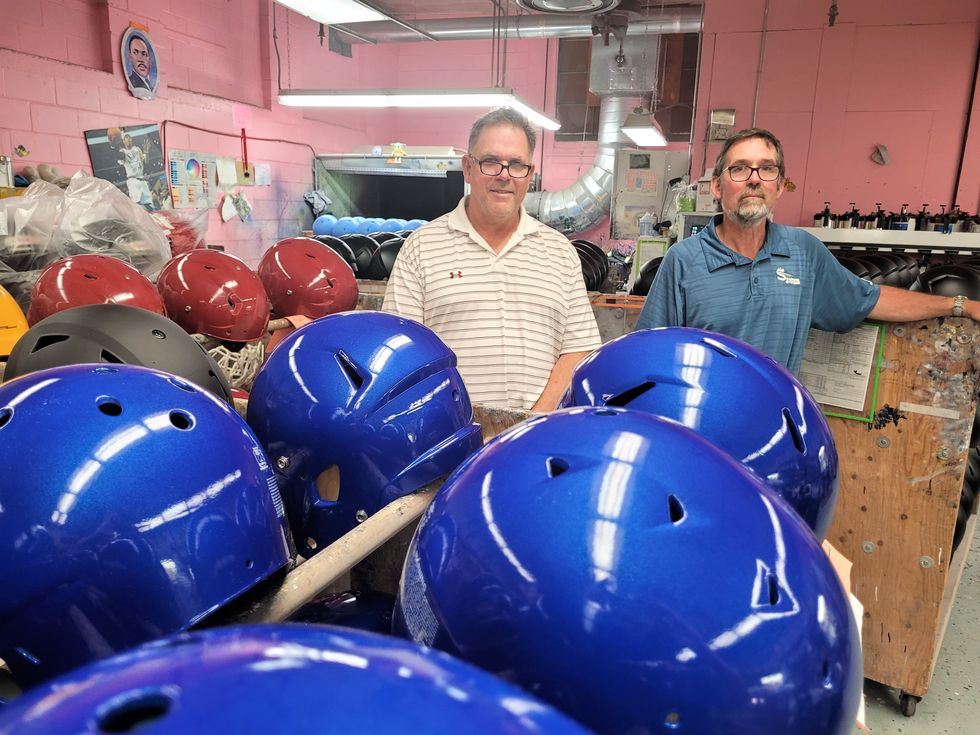 Stadium System Tackles the Task of Reconditioning Helmets