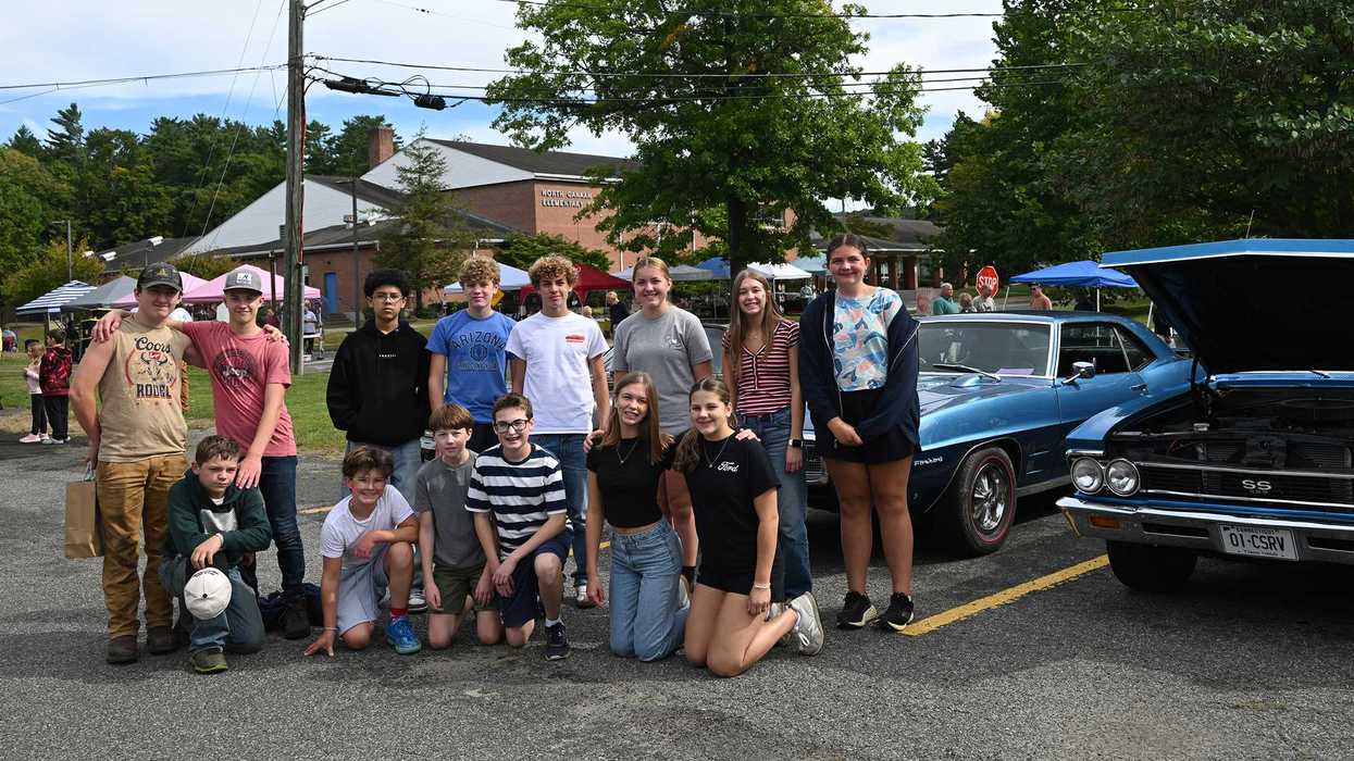 Car show supports NCES eighth graders