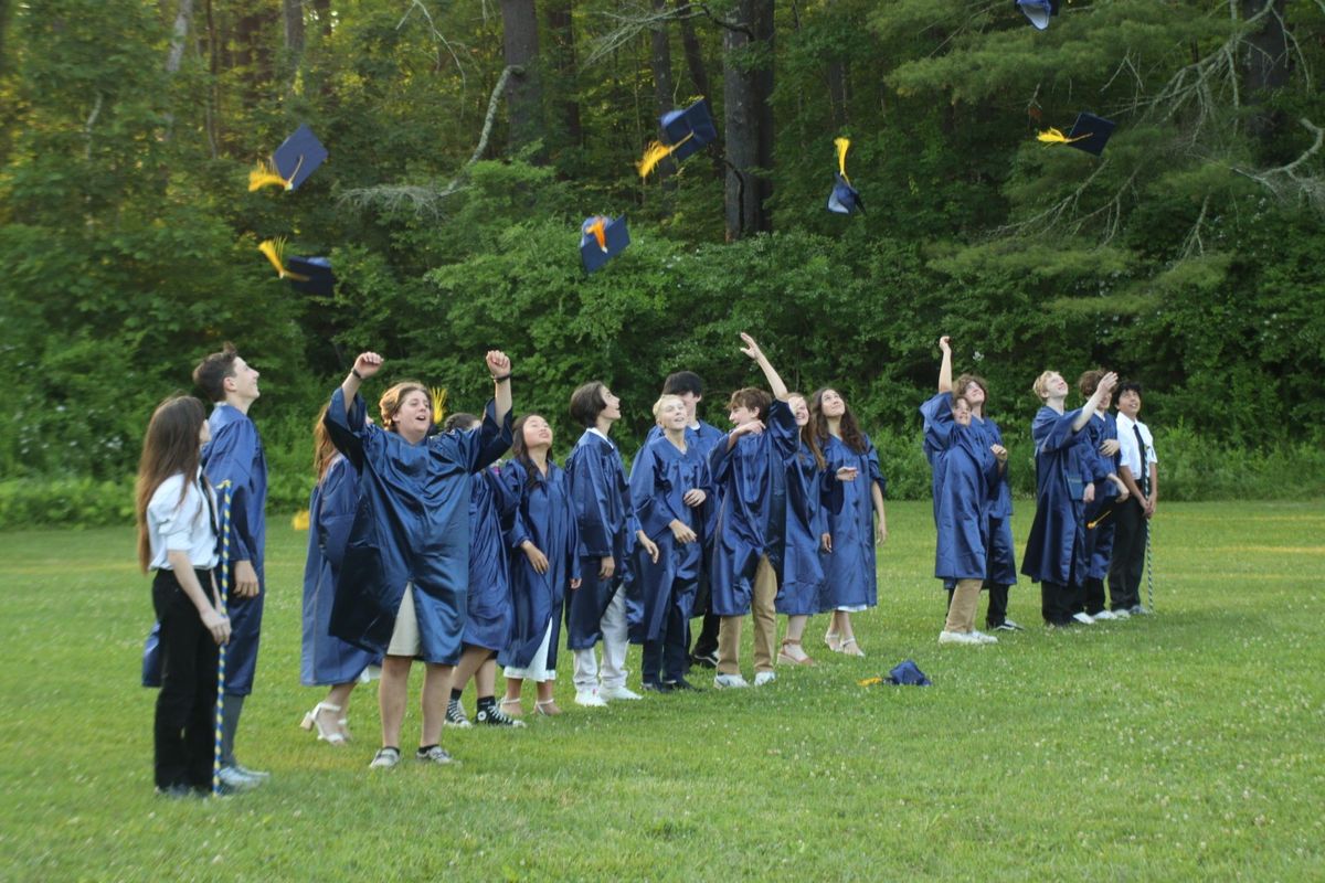 Caps fly at 2024 Cornwall Consolidated School commencement