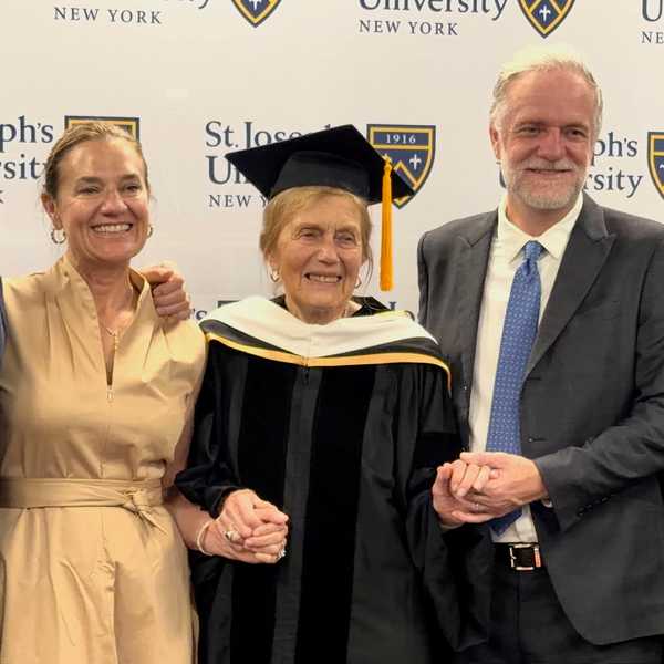At 95, Elyse Harney celebrated with Honorary Doctorate