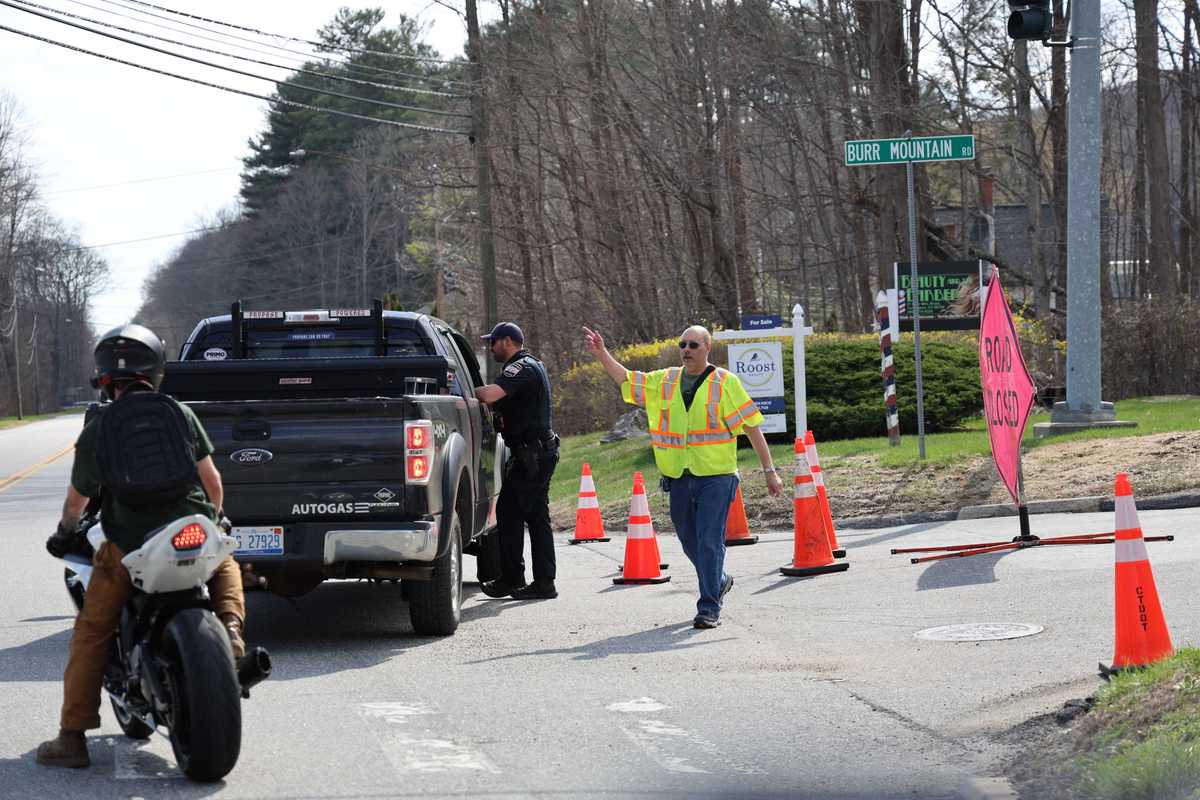 Brush fire near Burr Pond State Park burns 9 acres, draws multi-agency response