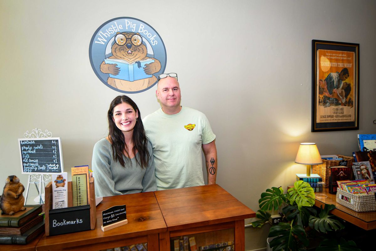 Whistle Pig Books welcomes readers in North Canaan