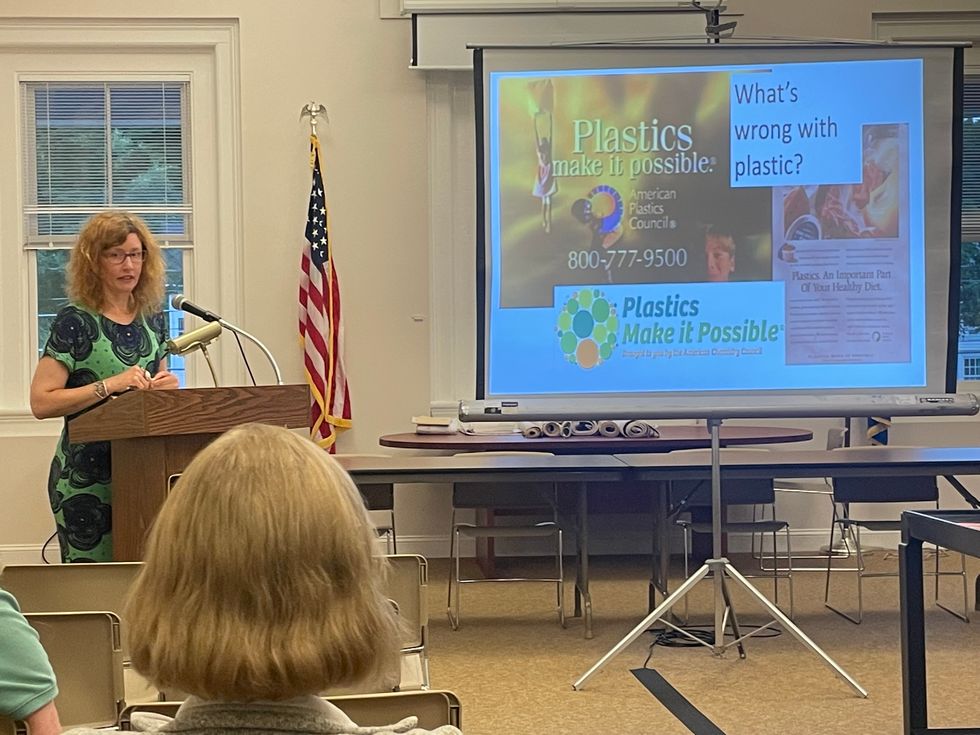 Eve Schaub discusses country’s plastics use