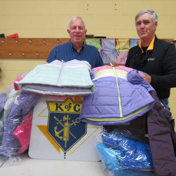 Knights of Columbus to donate coats for local children
