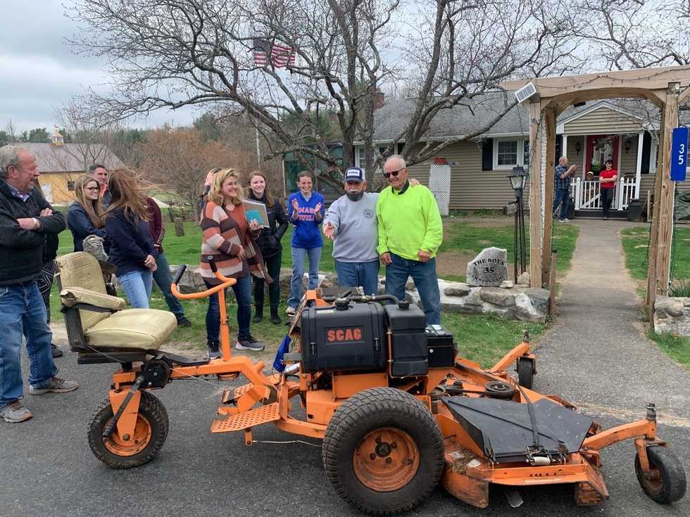 A gift for 27 years of town service